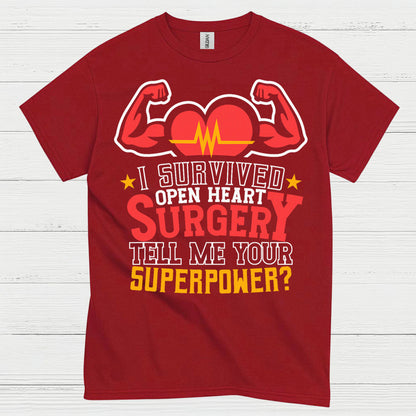 Open Heart Surgery Superpower T Shirt