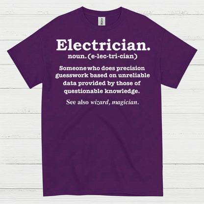 Electrician Definition Funny T Shirt