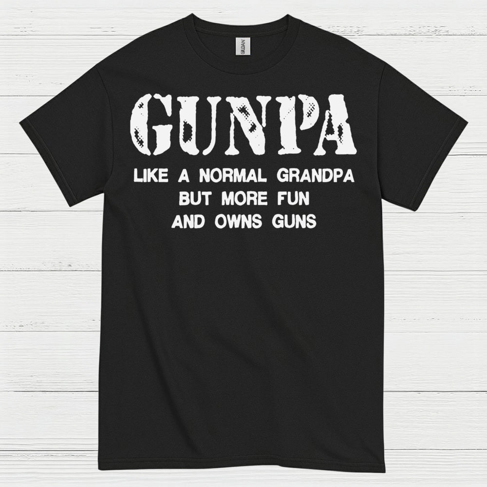 Gunpa Like A Normal Grandpa Funny T Shirt