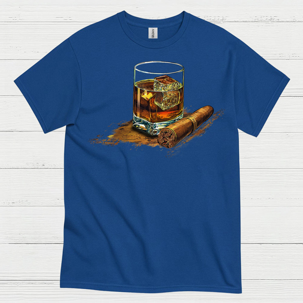 Whiskey And Cigar Classic T Shirt