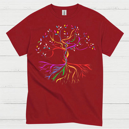 Rainbow Tree of Life T Shirt