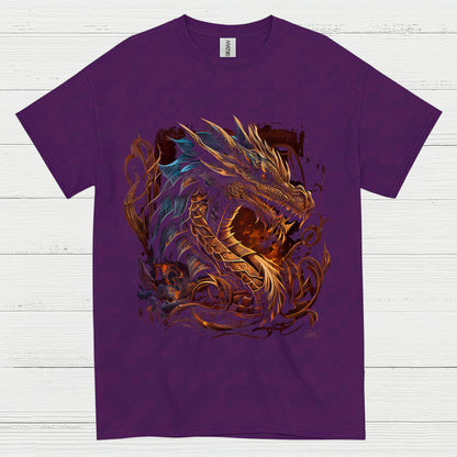 Fire and Fury Dragon T Shirt