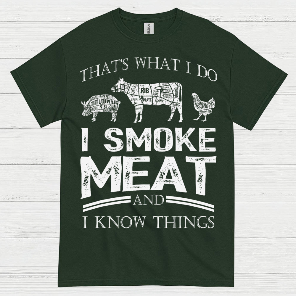 Smoke Meat BBQ T Shirt