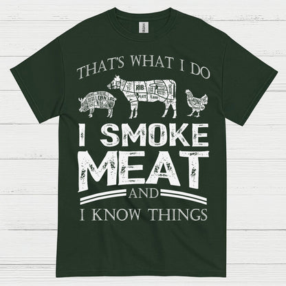 Smoke Meat BBQ T Shirt