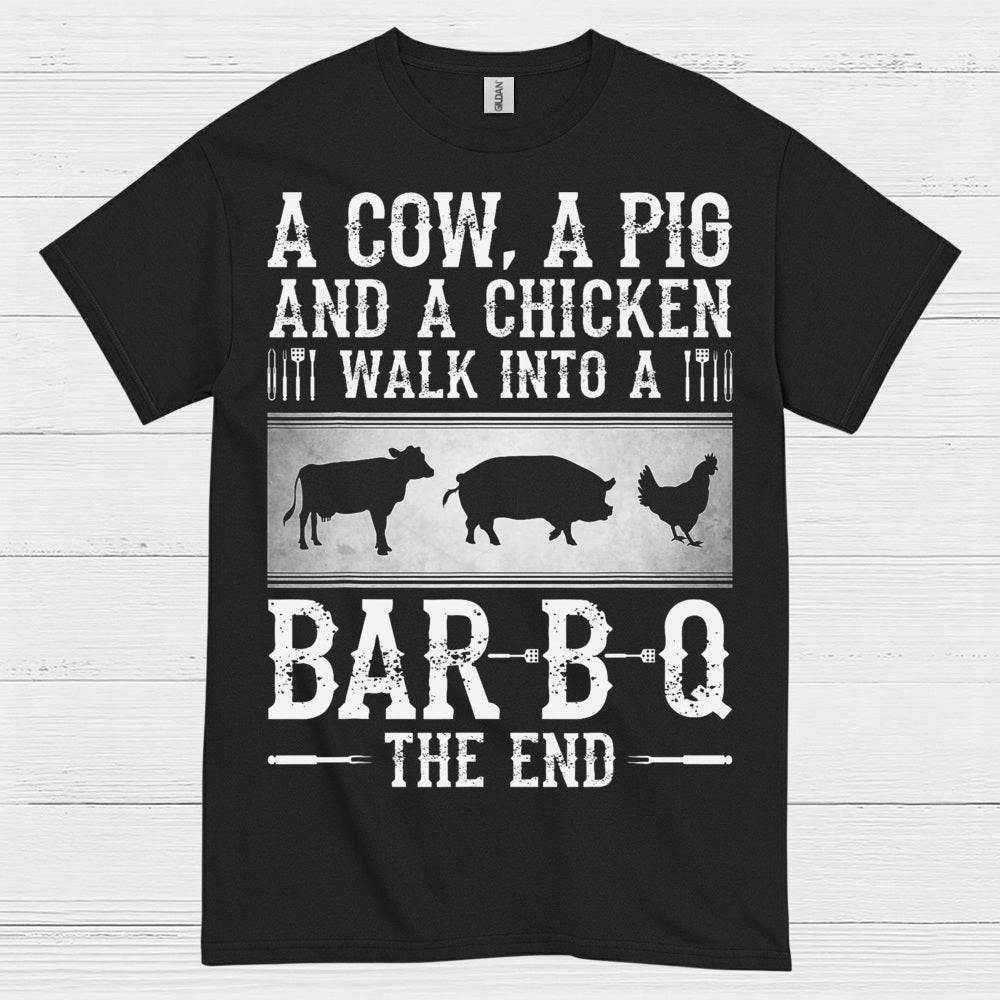 Cow Pig Chicken BarBQ T Shirt