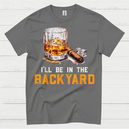 Backyard Whiskey Cigar Time T Shirt