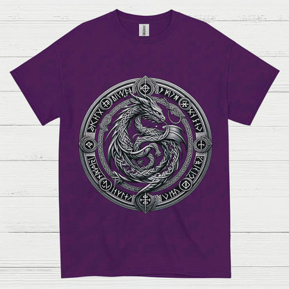 Celtic Dragon Circle T Shirt
