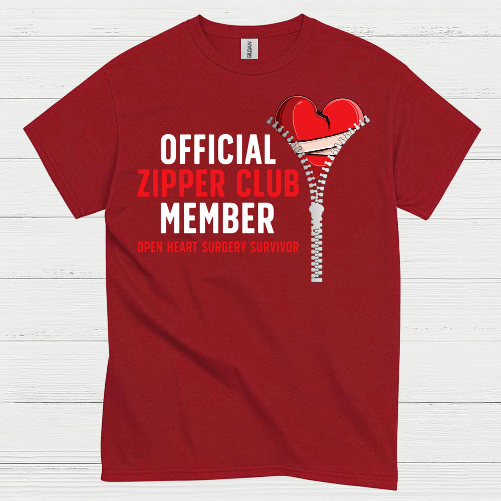 Official Zipper Club Member T Shirt