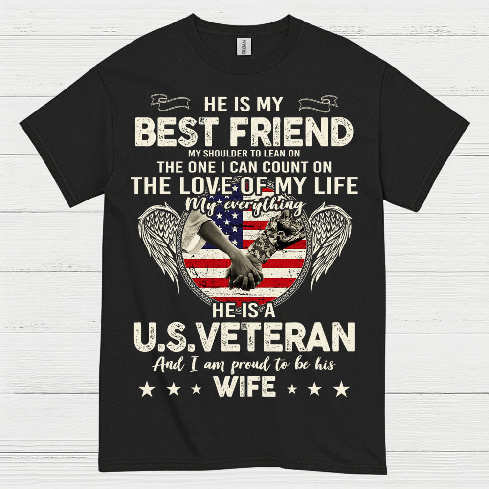 Proud Veteran Wife T-Shirt