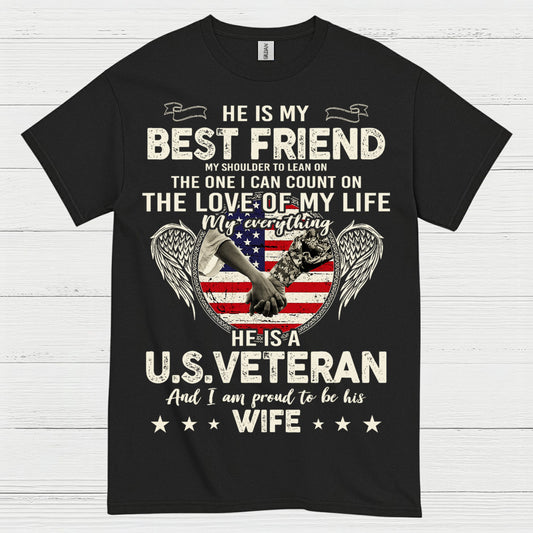 Proud Veteran Wife T-Shirt