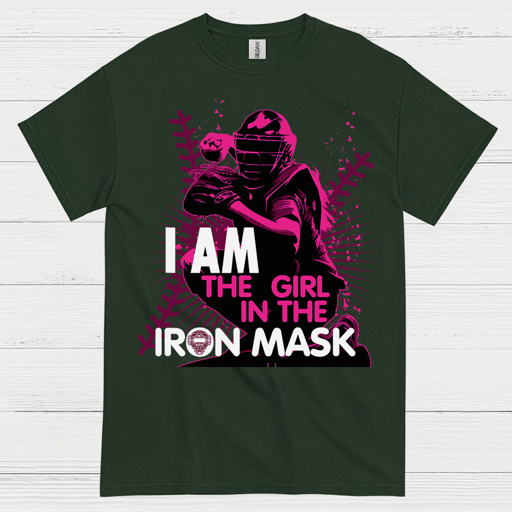 I Am The Girl In The Iron Mask Softball T Shirt