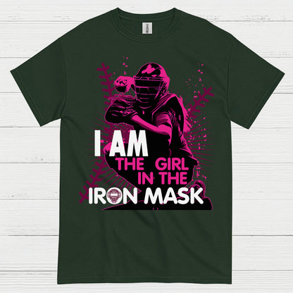 I Am The Girl In The Iron Mask Softball T Shirt