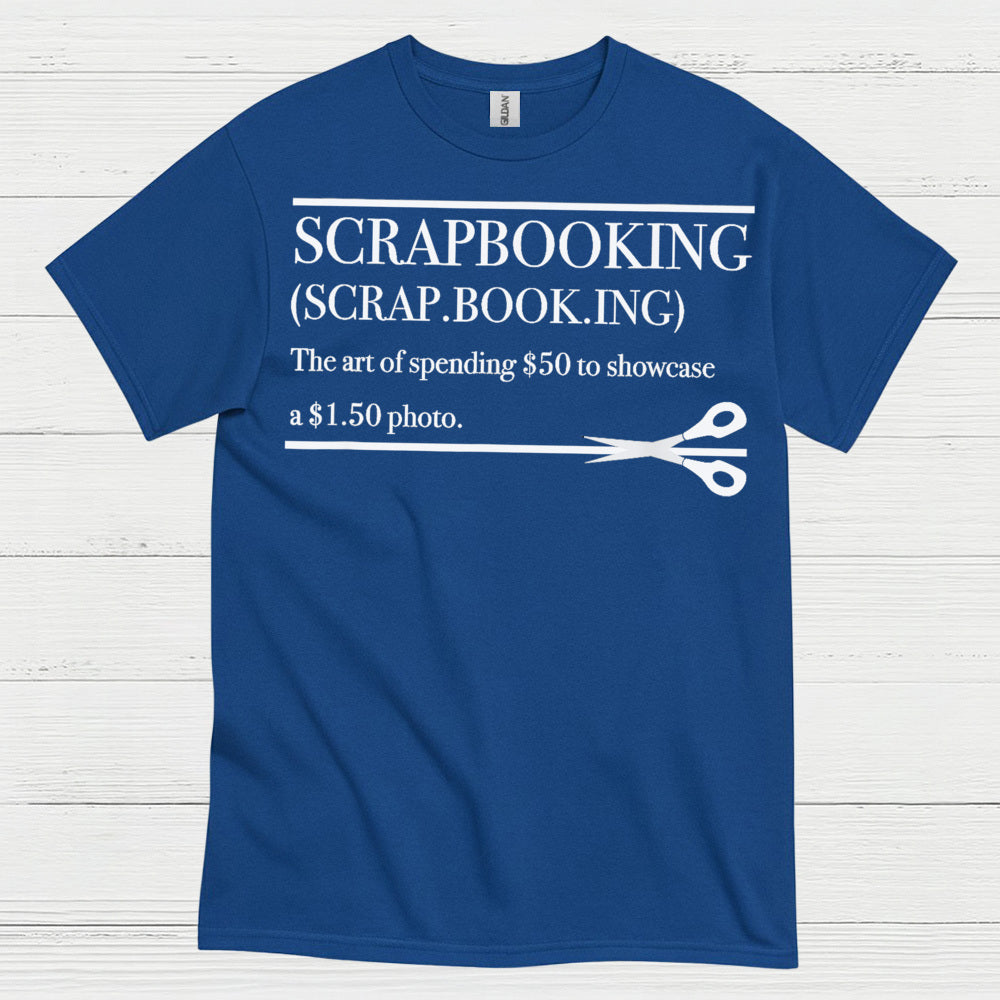 Funny Scrapbooking Definition Craft Lover T Shirt