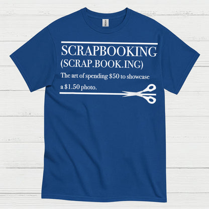 Funny Scrapbooking Definition Craft Lover T Shirt