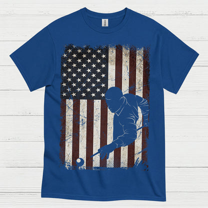 American Pool Player Patriotic T Shirt