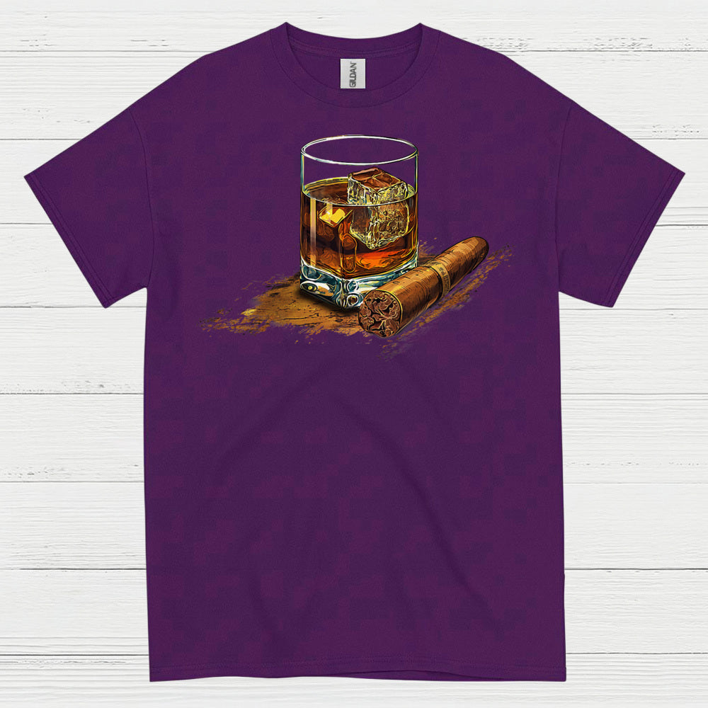 Whiskey And Cigar Classic T Shirt
