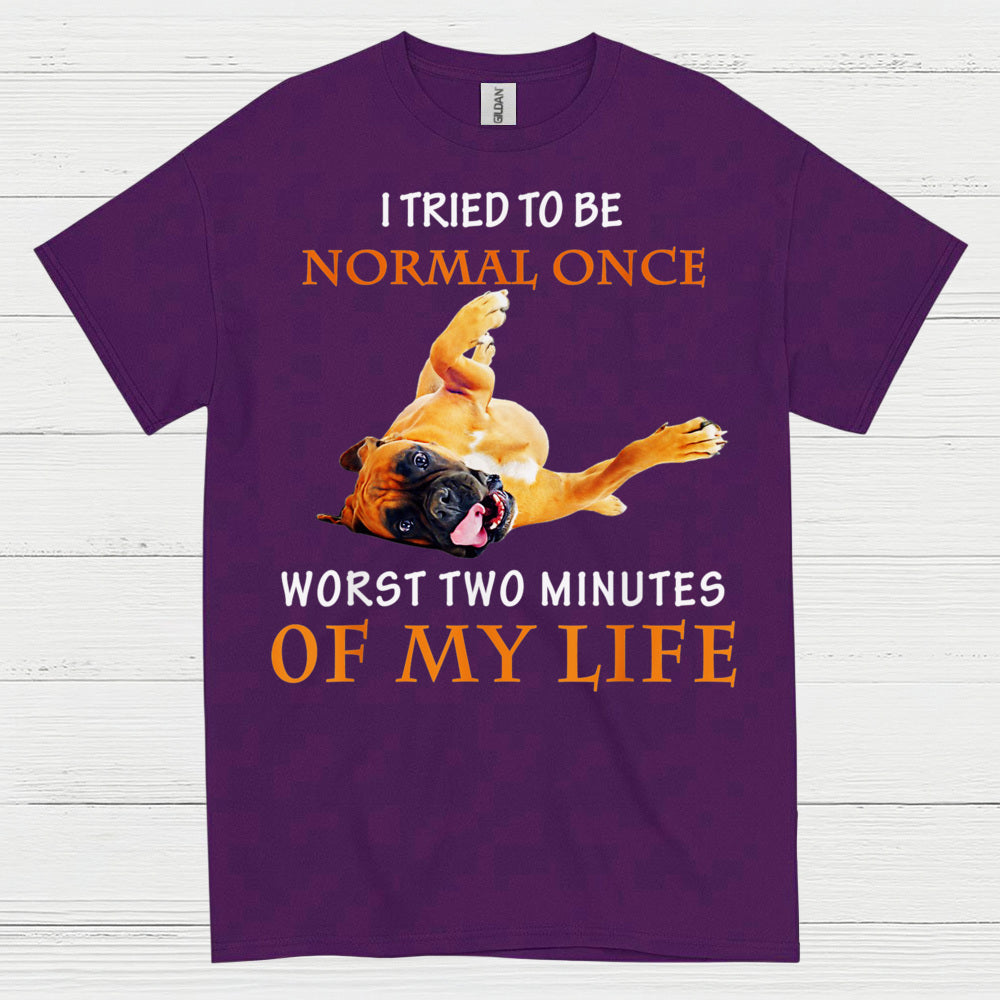Worst Two Minutes Boxer T Shirt