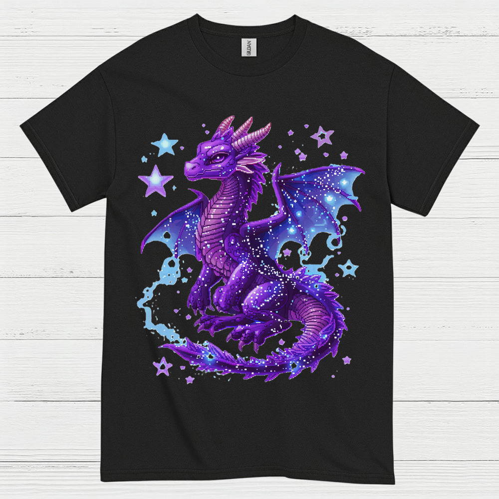 Galaxy Purple Dragon T Shirt