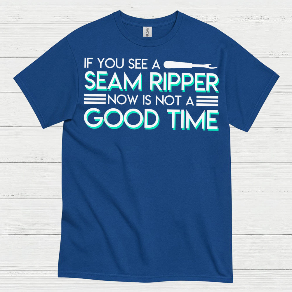 Seam Ripper Sewing Humor T Shirt