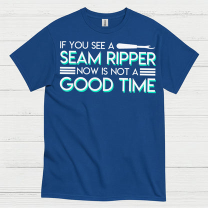 Seam Ripper Sewing Humor T Shirt