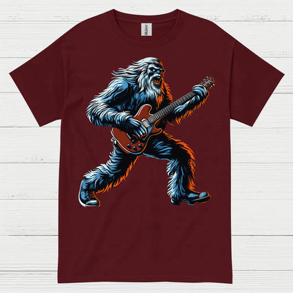 Rock Guitar Bigfoot T Shirt