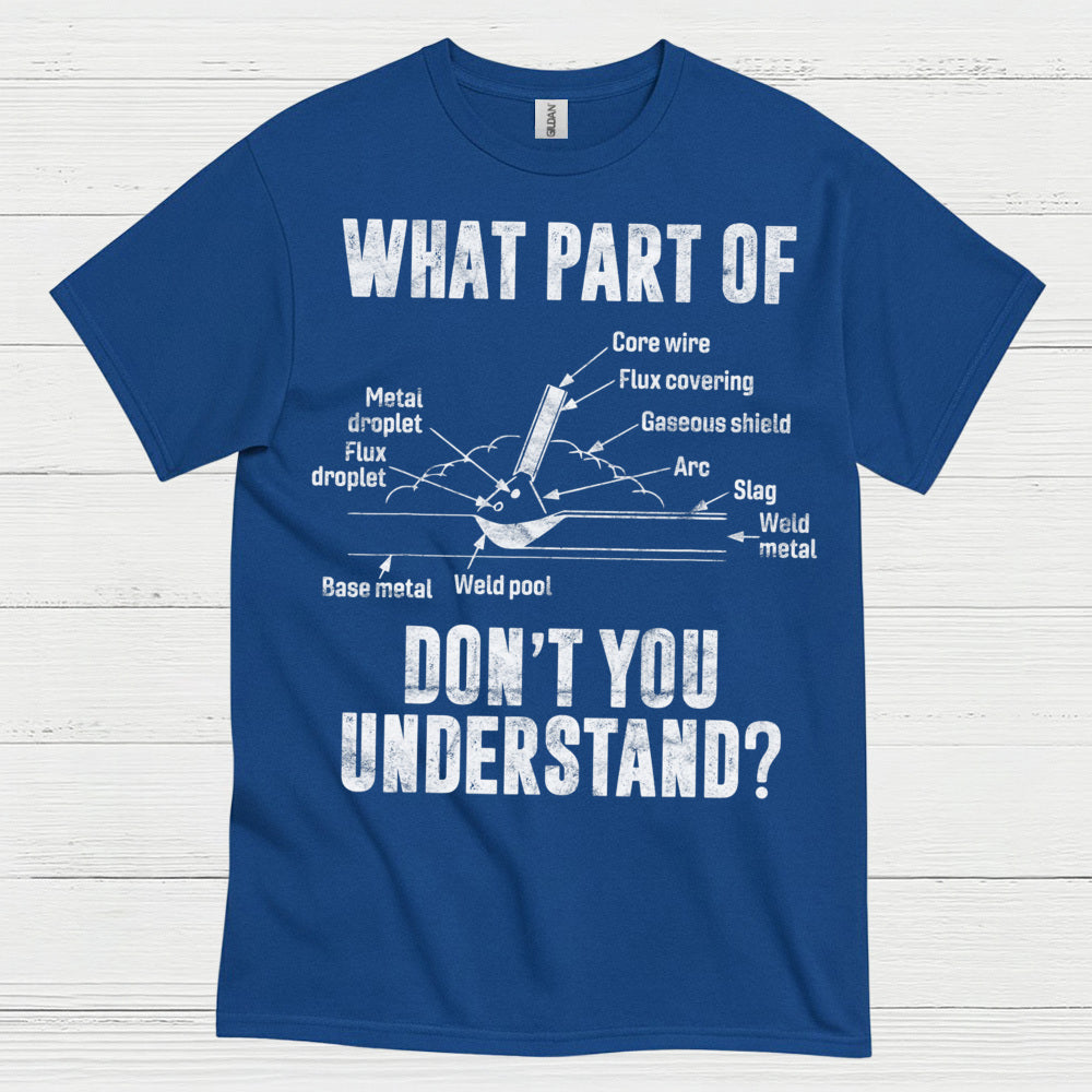 What Part Of Welding Diagram T Shirt