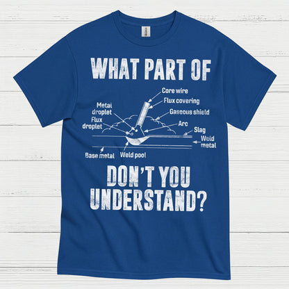 What Part Of Welding Diagram T Shirt