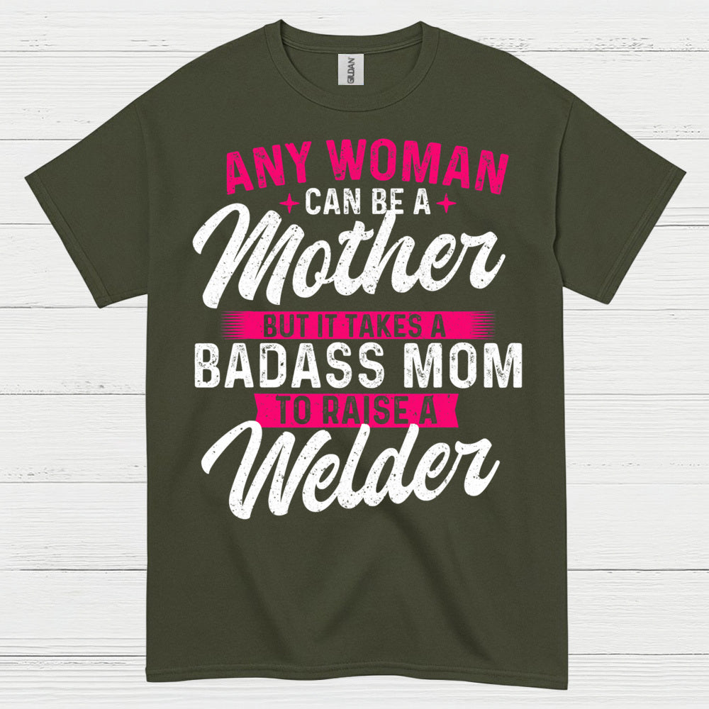 Proud Welder Mom Welding T Shirt