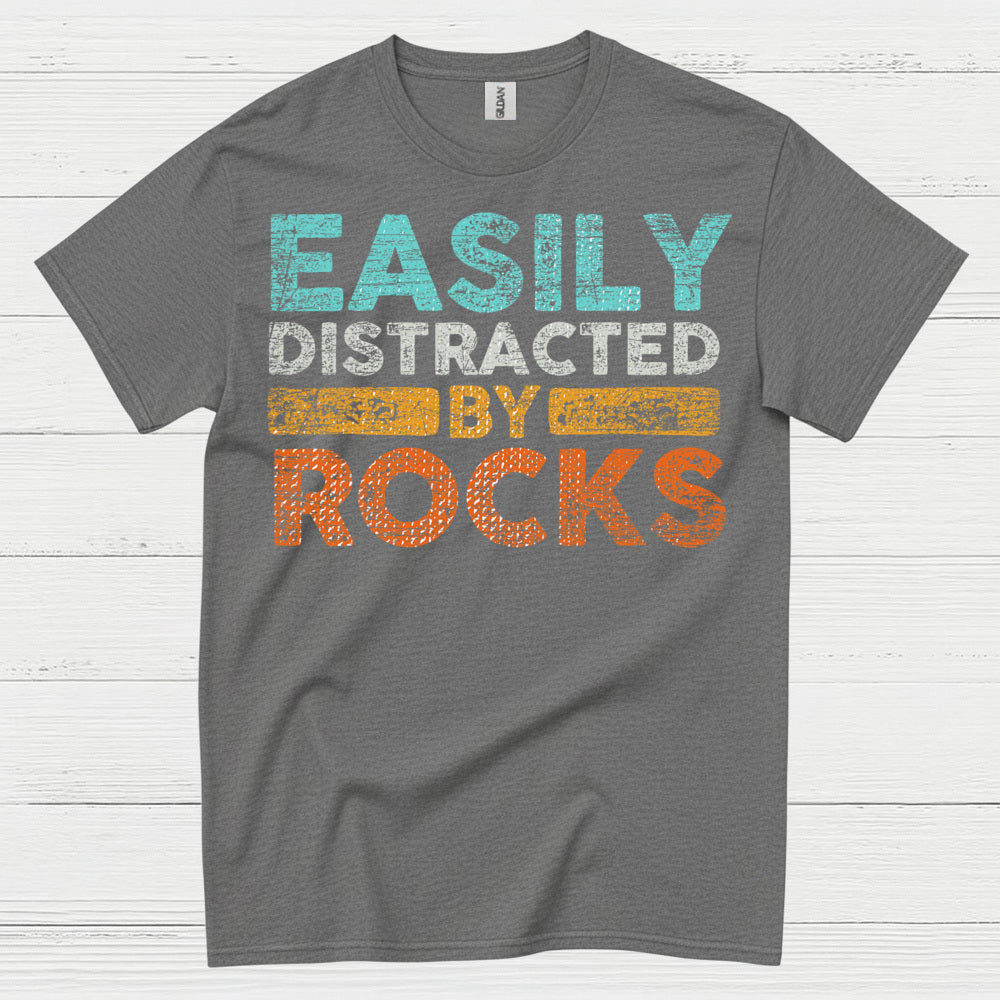 Easily Distracted Rock Lover T Shirt