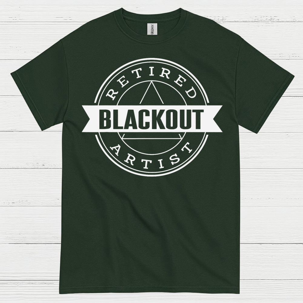 Retired Blackout Artist T Shirt