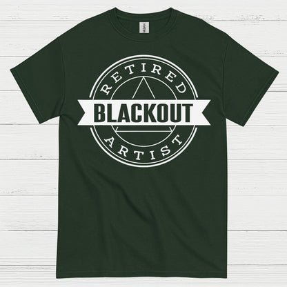 Retired Blackout Artist T Shirt