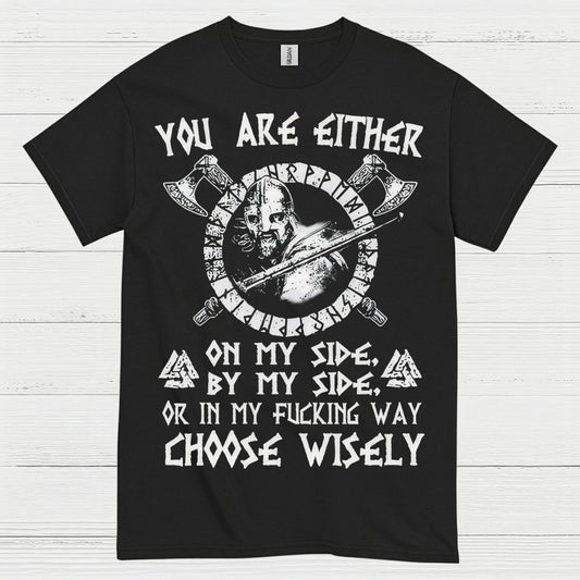 Choose Wisely Viking Warrior T Shirt