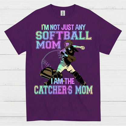 I Am The Catcher’s Mom Softball T Shirt