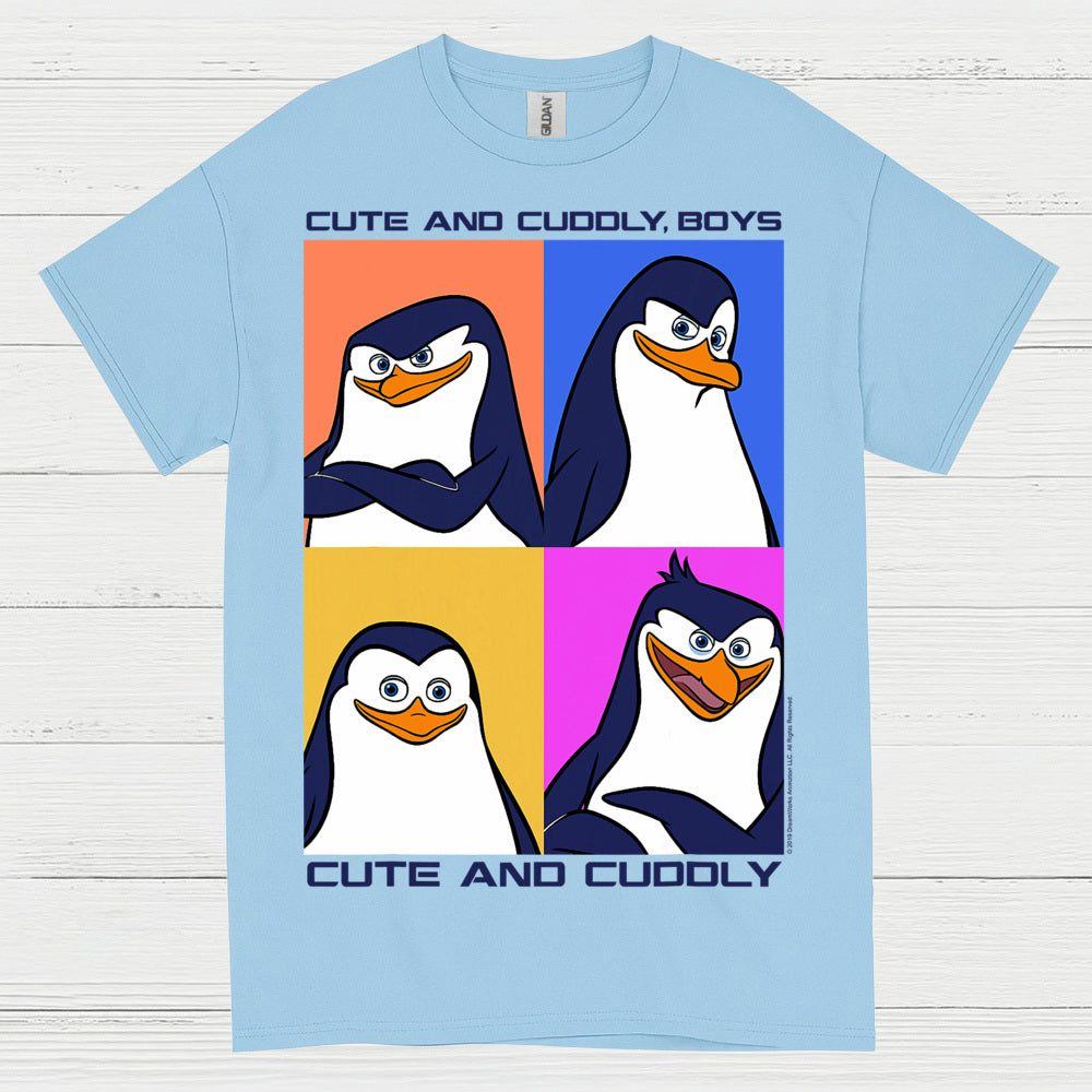 Cute And Cuddly Penguin Graphic T Shirt