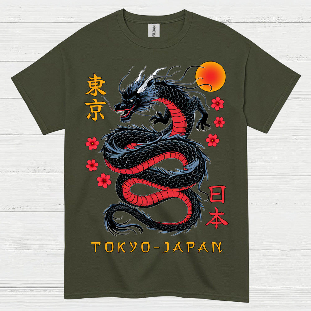 Tokyo Japan Dragon T Shirt