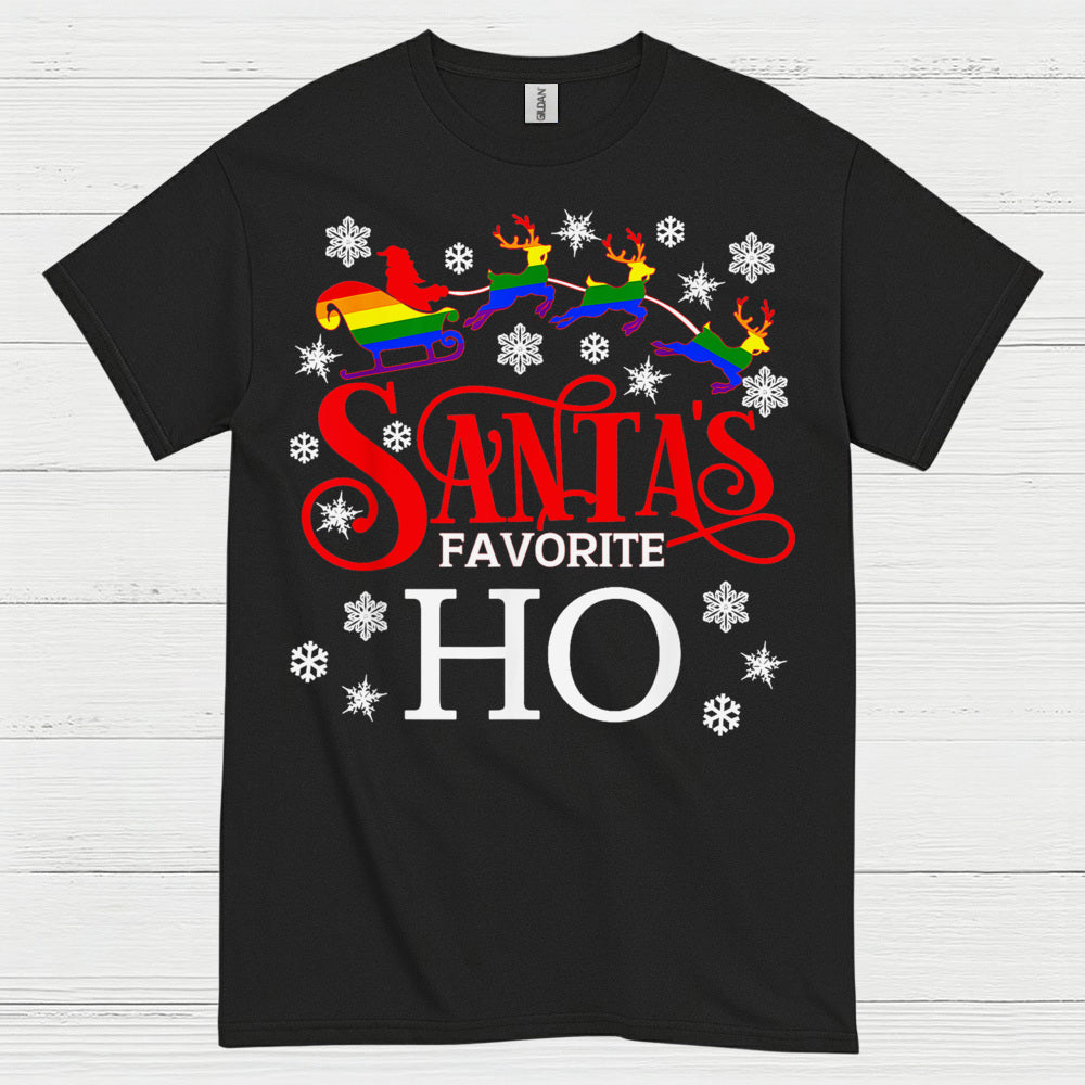 Santa’s Favorite Ho Pride T Shirt