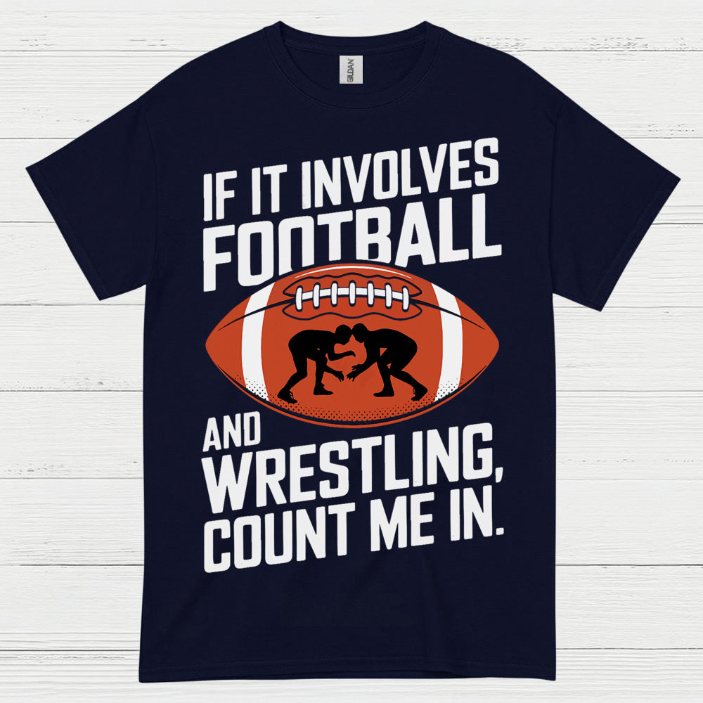 Football Wrestling Fan Pride T Shirt