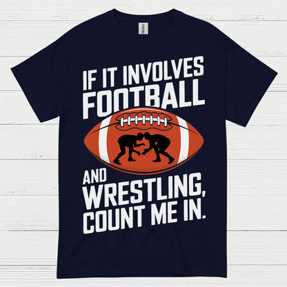 Football Wrestling Fan Pride T Shirt