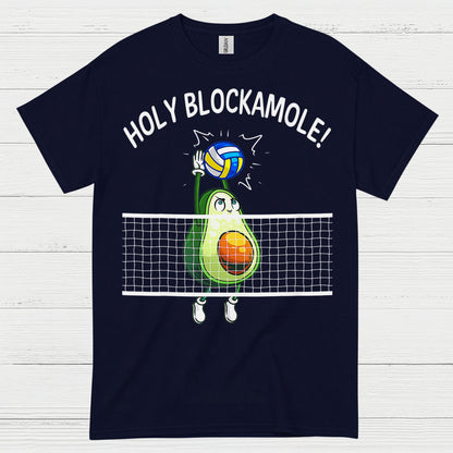 Holy Blockamole Volleyball Humor T Shirt
