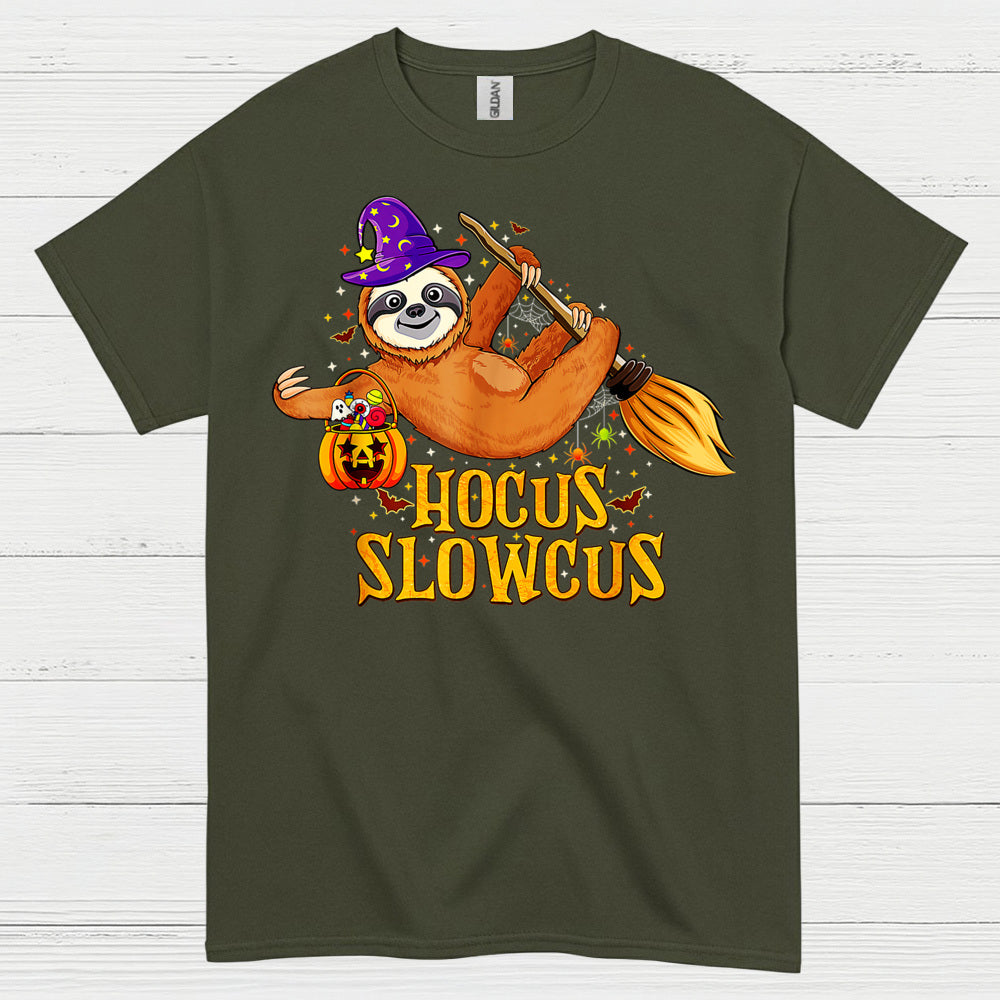 Hocus Slowcus Halloween Sloth T Shirt