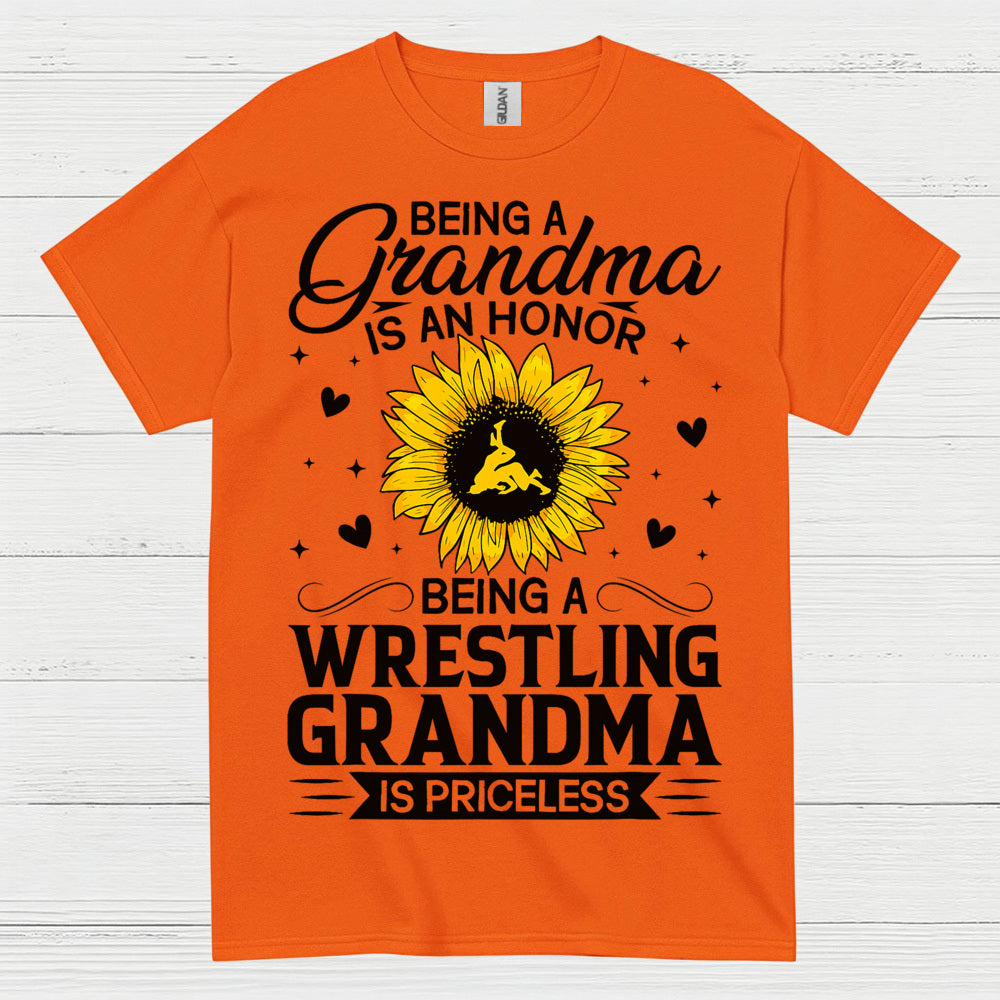 Being a Wrestling Grandma Is Priceless T Shirt
