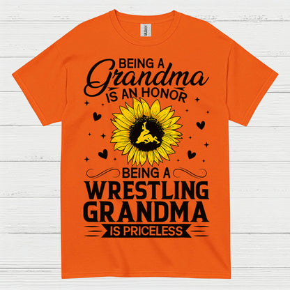 Being a Wrestling Grandma Is Priceless T Shirt