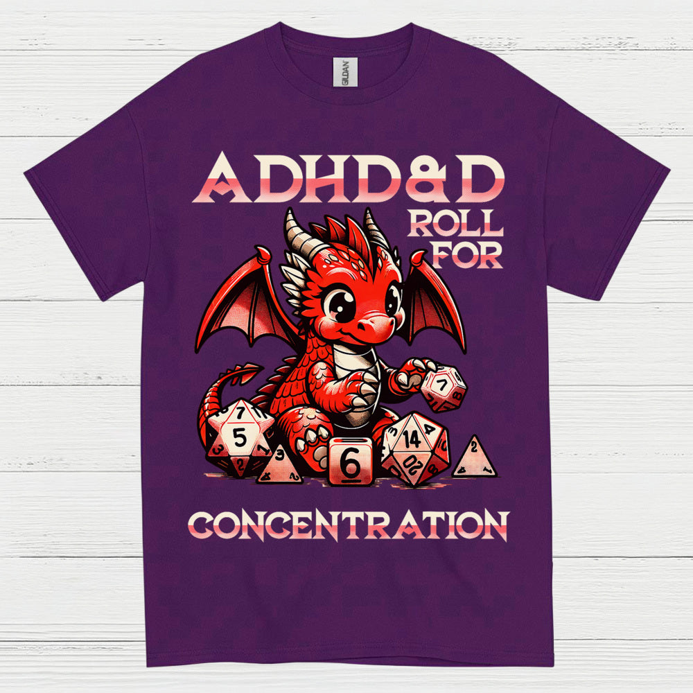ADHD Dragon Gamer T Shirt