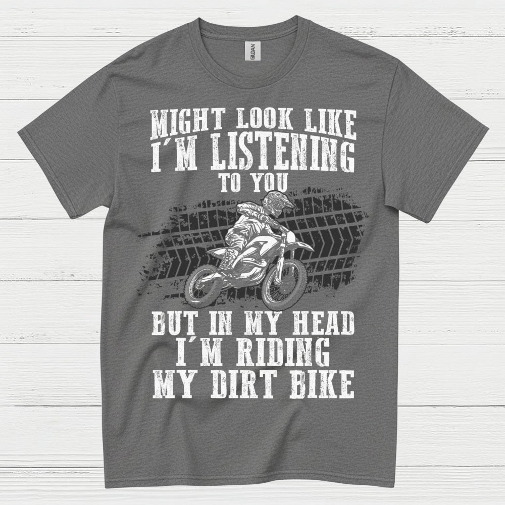Funny Dirt Bike Mind Riding T Shirt