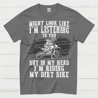 Funny Dirt Bike Mind Riding T Shirt