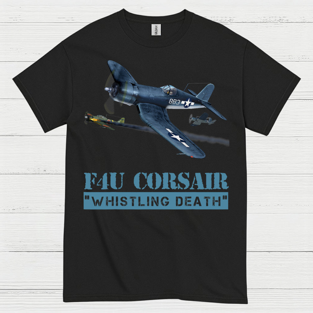 F4U Corsair Whistling Death T Shirt