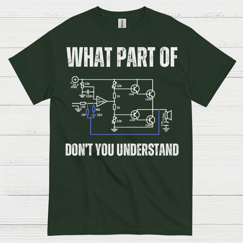 What Part Of Circuit Diagram T Shirt
