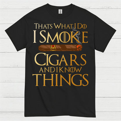 That’s What I Do I Smoke Cigars T Shirt