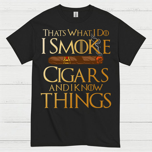 That’s What I Do I Smoke Cigars T Shirt