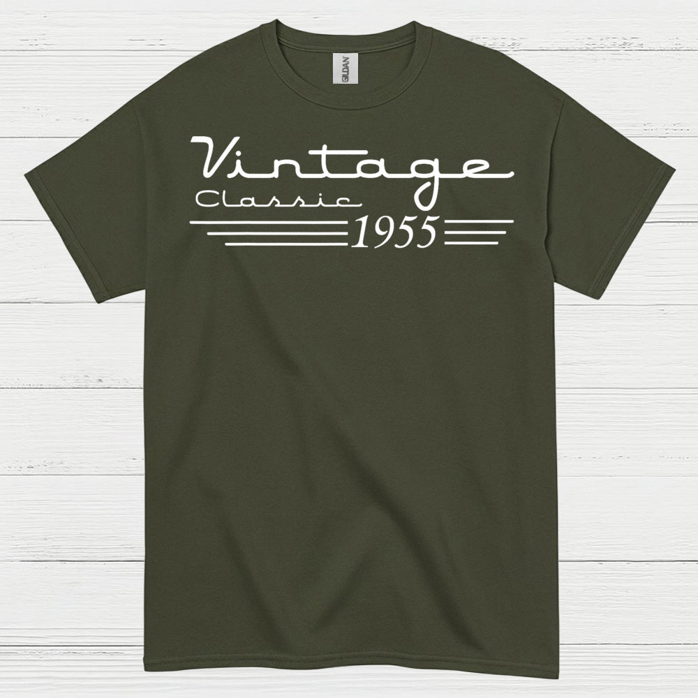 Vintage Classic 1955 Birthday T Shirt